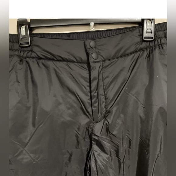 Aerie Offline Chillside Snow Ski Puffer Black Pants Warm Elastic Waist Sz M - Picture 3 of 9